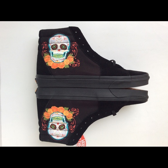 Vans SK8 Hi ‘Dia De’ Size 12 - Picture 8 of 12